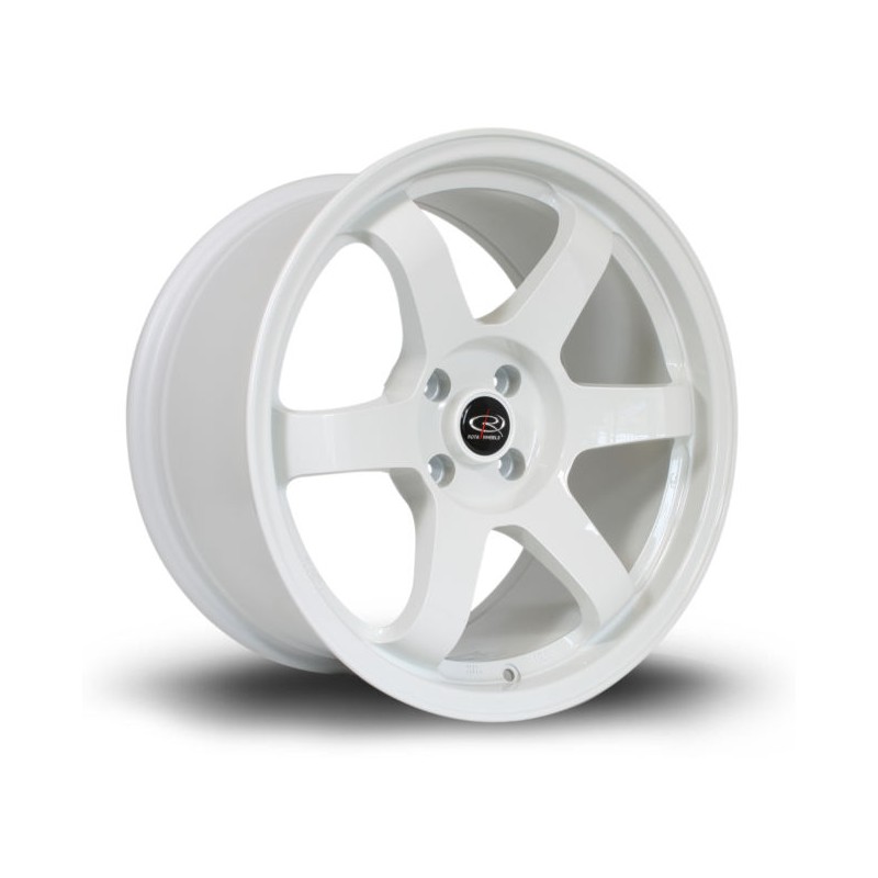 Llanta Rota Grid 17x9 4x100 White