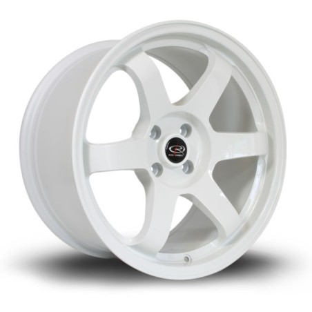 Llanta Rota Grid 17x9 4x100 White