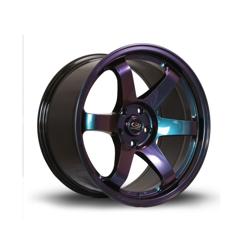 Llanta Rota Grid 18x9.5 5x114 NeoChrome