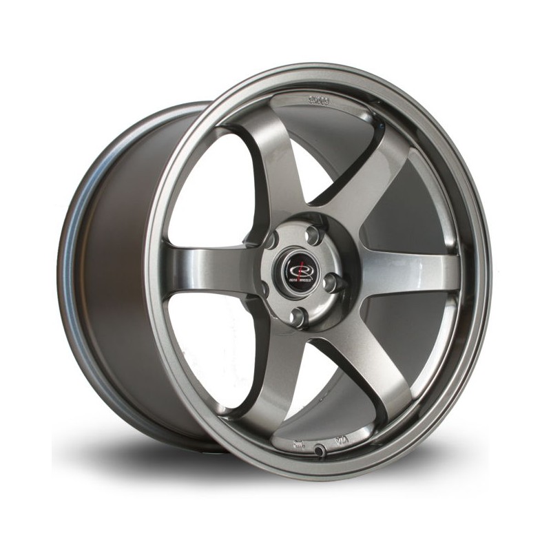 Llanta Rota Grid 18x9.5 5x114 Steelgrey