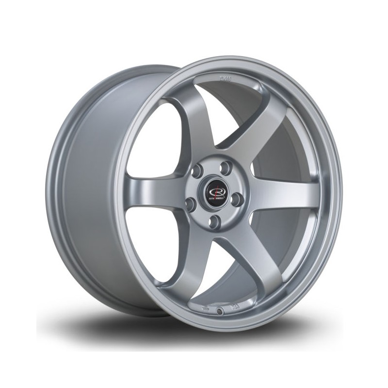 Llanta Rota Grid 18x9.5 5x108 GSilver