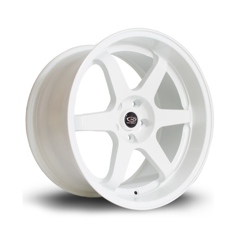 Llanta Rota Grid 19x10.5 5x114 White