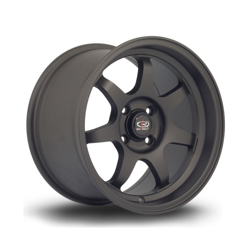 Llanta Rota K7 15x9 4x100 FBlack2