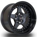 Llanta Rota Kyusha 15x8 4x114 FGMBlack