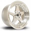 Llanta Rota Kyusha 17x9 4x114 PFSilver