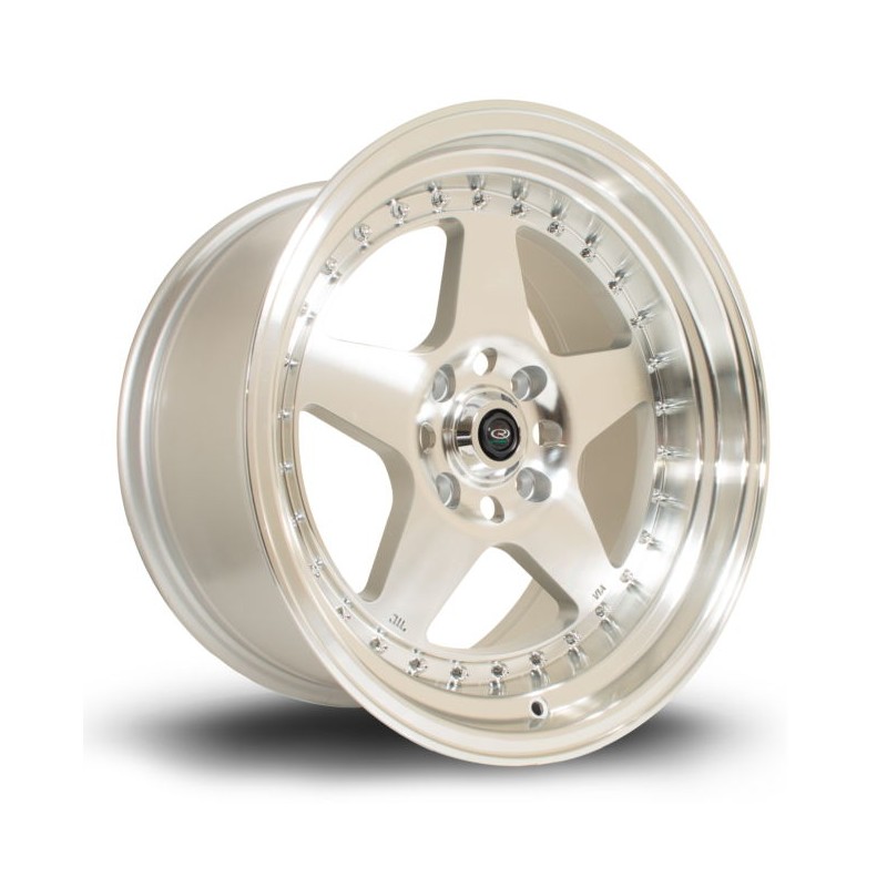 Llanta Rota Kyusha 17x9 4x114 PFSilver