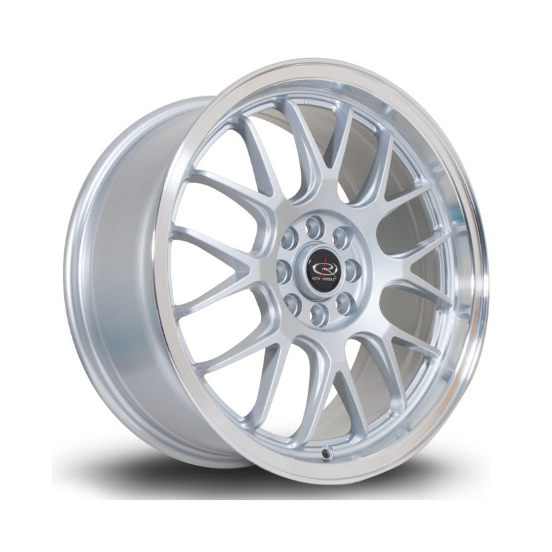 Llanta Rota MXR 17x7.5 4x108-4x100 RLSilver