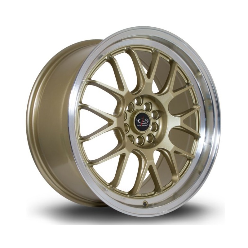 Llanta Rota MXR 18x8.5 5x114-5x100 RLGold