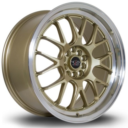 Llanta Rota MXR 18x8.5 5x114-5x100 RLGold