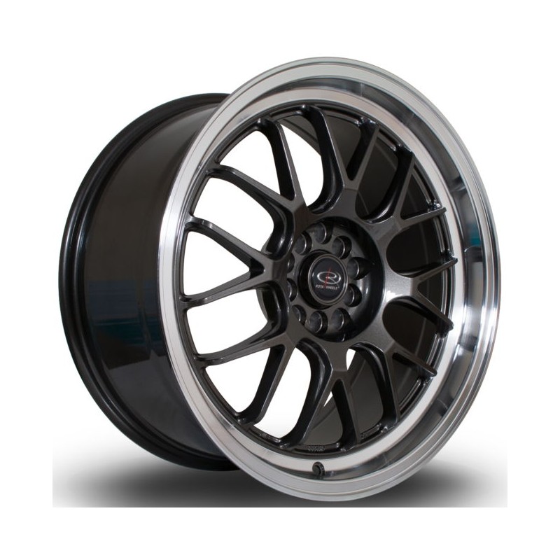 Llanta Rota MXR 18x8.5 5x112-5x100 RLGunmetal