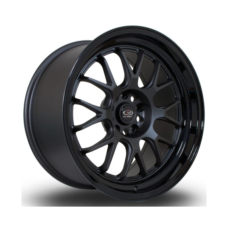 Llanta Rota MXR 18x9.5 5x114 FGMBlack