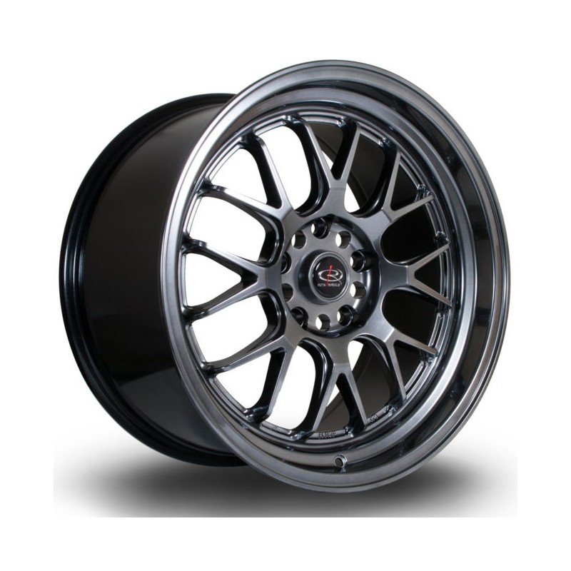 Llanta Rota MXR 18x9.5 5x120 HBlack