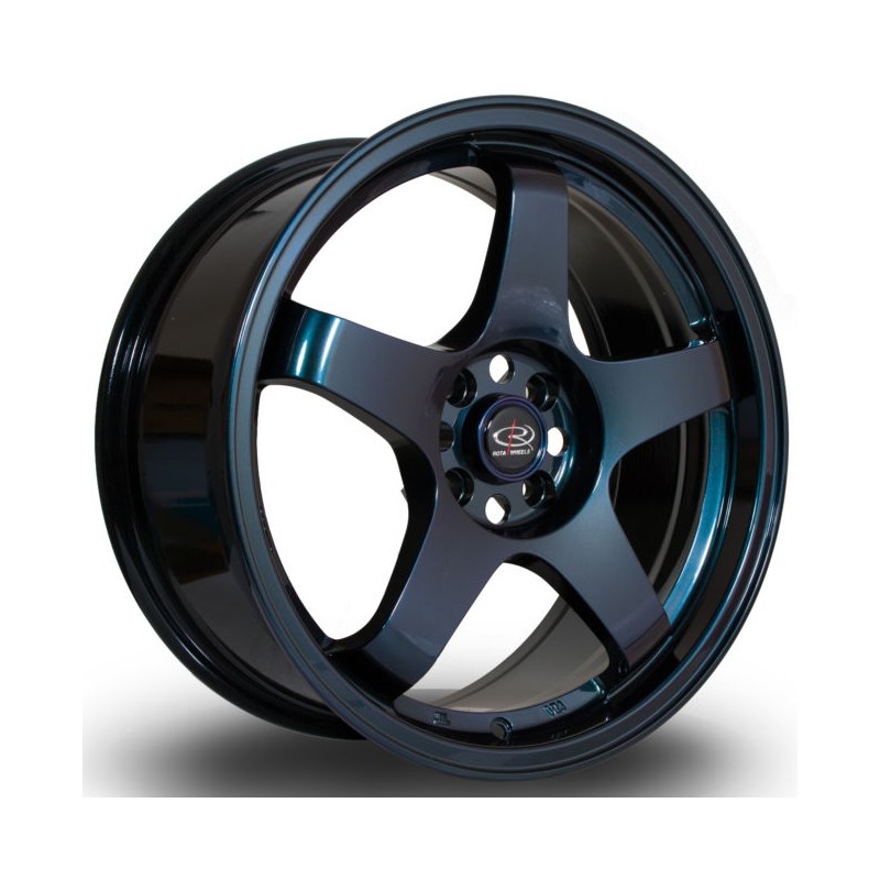 Llanta Rota GTR 17x7.5 4x100 NeoChrome