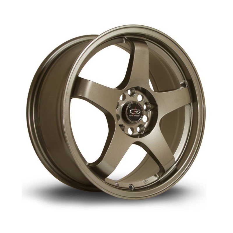 Llanta Rota GTR 17x7.5 5x114 Bronze