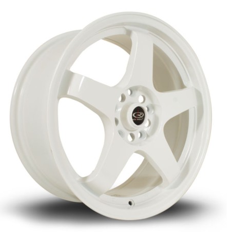 Llanta Rota GTR 17x7.5 5x114 White