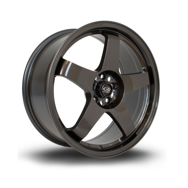 Llanta Rota GTR 18x8 5x100 Gunmetal