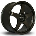 Llanta Rota GTR 19x9 5x108 Gunmetal