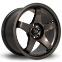 Llanta Rota GTR 17x9 5x114 Gunmetal