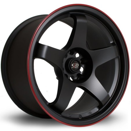 Llanta Rota GTR 17x9.5 5x114 FBlackRLip