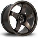 Llanta Rota GTR 18x9.5 5x114 Gunmetal