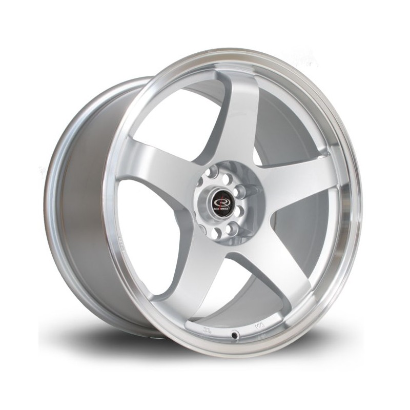 Llanta Rota GTR 18x9.5 5x114 RLSilver