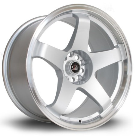 Llanta Rota GTR 18x9.5 5x114 RLSilver