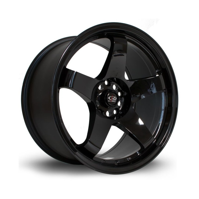 Llanta Rota GTR 18x9.5 5x114 Black