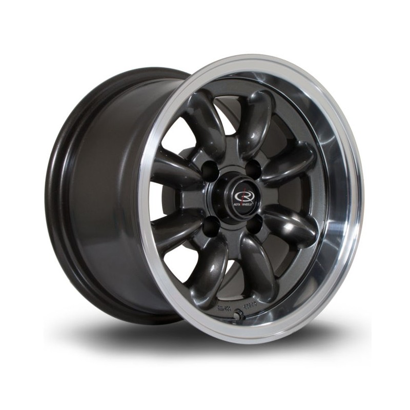 Llanta Rota RB 13x8 4x100 RLGunmetal Llanta Rota RB 13x8 4x100 RLGunmetal