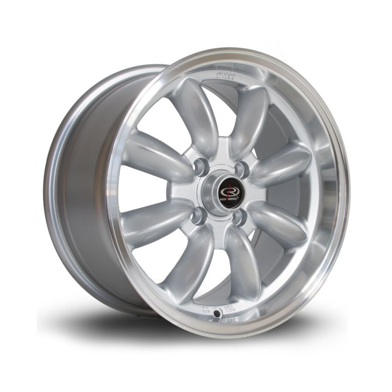 Llanta Rota RB 15x7 4x108 RLSilver Llanta Rota RB 15x7 4x108 RLSilver