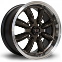 Llanta Rota RB 15x7 4x110 RLGunmetal