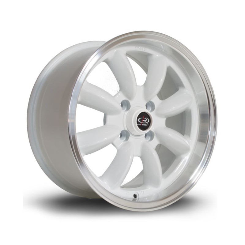 Llanta Rota RB 15x8 4x100 RLWhite Llanta Rota RB 15x8 4x100 RLWhite