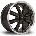 Llanta Rota RB 16x8 4x100 RLGunmetal