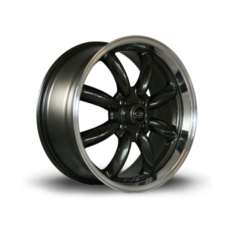 Llanta Rota RB 17x7.5 4x100 RLGunmetal Llanta Rota RB 17x7.5 4x100 RLGunmetal