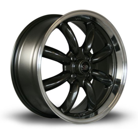 Llanta Rota RB 17x7.5 4x100 RLGunmetal