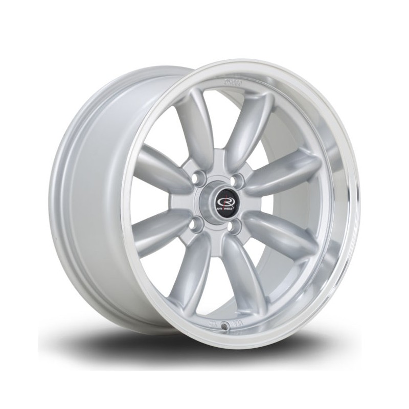 Llanta Rota RBR 16x8 4x100 RLSilver Llanta Rota RBR 16x8 4x100 RLSilver