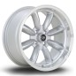 Llanta Rota RBR 16x8 4x100 RLSilver Llanta Rota RBR 16x8 4x100 RLSilver