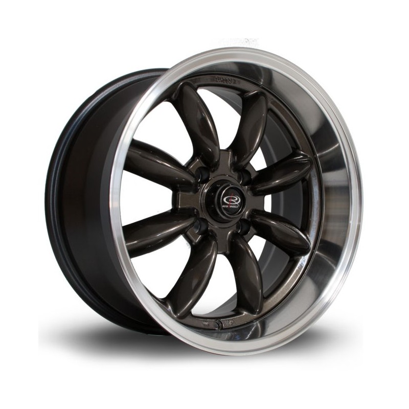 Llanta Rota RBR 17x8.5 4x114 RLGunmetal Llanta Rota RBR 17x8.5 4x114 RLGunmetal