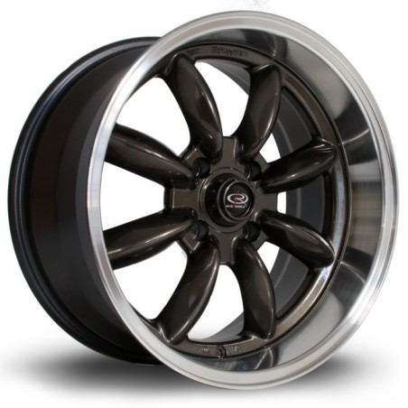 Llanta Rota RBR 17x8.5 4x114 RLGunmetal