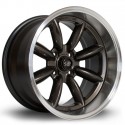 Llanta Rota RBX 17x9.5 4x114 RLGunmetal