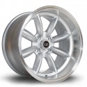 Llanta Rota RBX 17x9.5 4x114 RLSilver