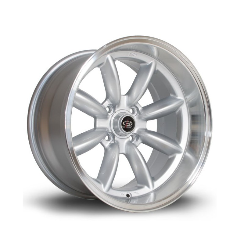 Llanta Rota RBX 17x9.5 4x114 RLSilver