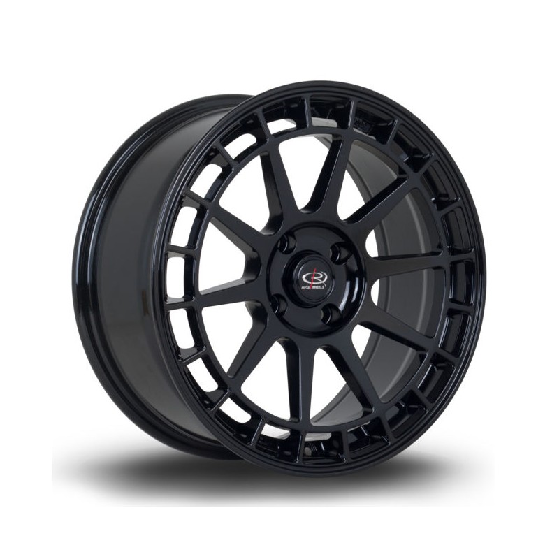 Llanta Rota Recce 17x7.5 4x108 Black Llanta Rota Recce 17x7.5 4x108 Black