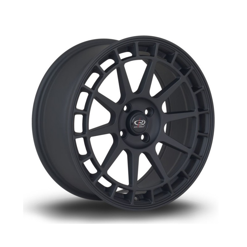 Llanta Rota Recce 17x7.5 4x100 FBlack2 Llanta Rota Recce 17x7.5 4x100 FBlack2