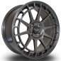 Llanta Rota Recce 17x7.5 4x100 Gunmetal Llanta Rota Recce 17x7.5 4x100 Gunmetal