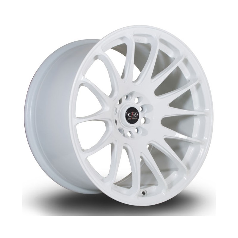 Llanta Rota Reeve 18x10 5x114 White Llanta Rota Reeve 18x10 5x114 White