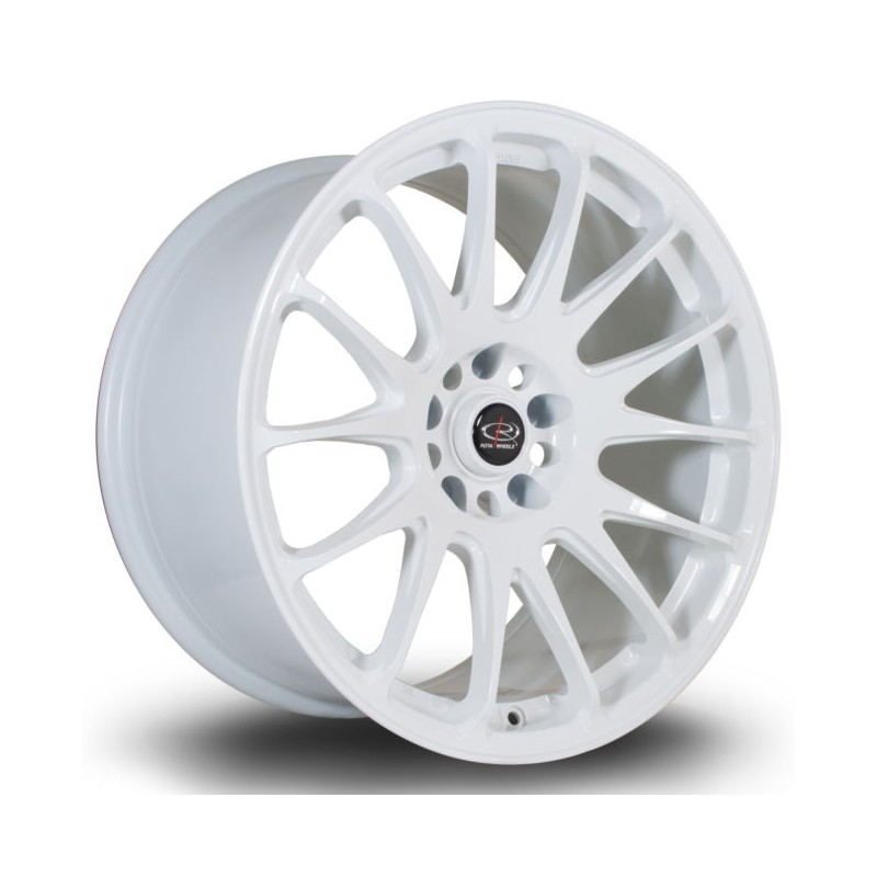 Llanta Rota Reeve 18x9.5 5x100 White Llanta Rota Reeve 18x9.5 5x100 White