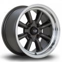 Llanta Rota RKR 15x8 4x100 RLFGunmetal