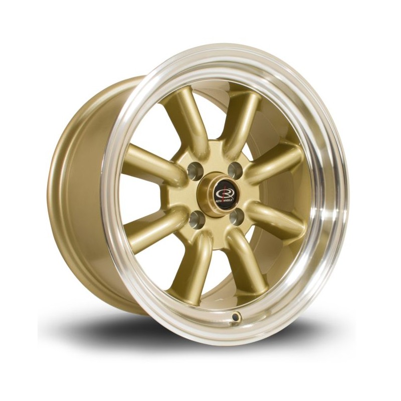 Llanta Rota RKR 15x8 4x100 RLGold Llanta Rota RKR 15x8 4x100 RLGold