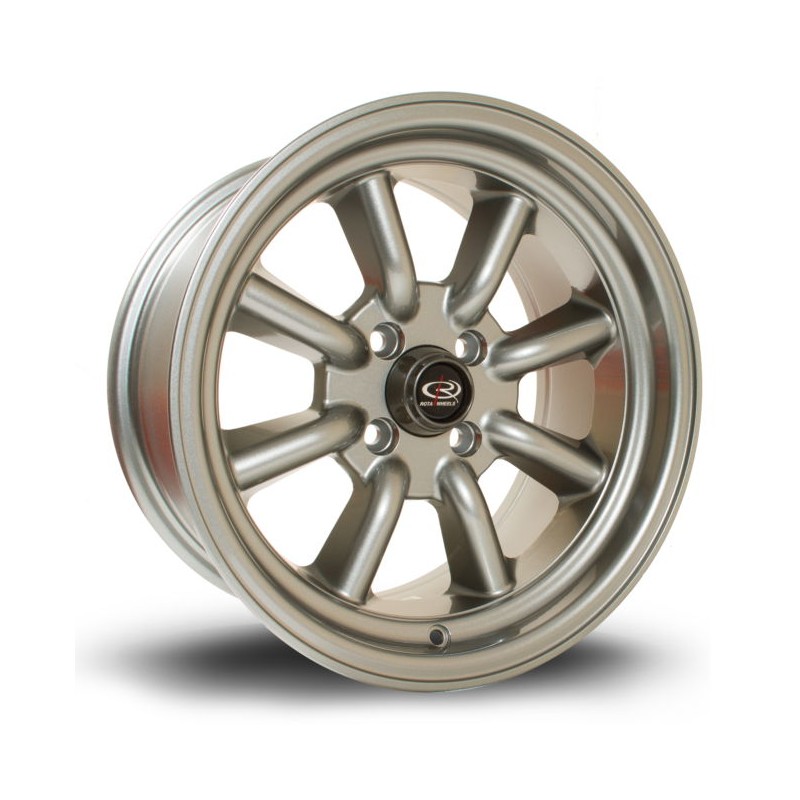 Llanta Rota RKR 15x8 4x100 Steelgrey Llanta Rota RKR 15x8 4x100 Steelgrey