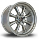 Llanta Rota RKR 17x8.5 5x114 Steelgrey